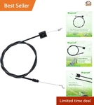 High-quality Engine Control Cable Replacement For Craftsman & Husqvarna Mowers. Fixed Price $20.99.