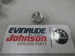 E127 Johnson Evinrude Omc 123204 Steering Tube Nut Oem New Factory Boat Parts. Fixed Price $10.00.