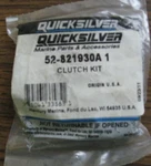 52-821930A1 Mercury Quicksilver Clutch Assy. Fixed Price $57.00.