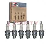 6 Pc Champion Copper Plus Spark Plugs For 1938 Hudson Utility Series 89 Vd. Fixed Price $25.95.