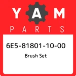 6E5-81801-10-00 Yamaha Brush Set 6E5818011000, New Genuine Oem Part. Fixed Price $63.36.