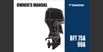 Tohatsu Bft 75A And 90A Maintenance Owner's Manual. Fixed Price $41.99.