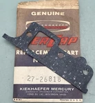 Qty New Genuine Mercury Quicksilver 27-26818 Gasket Trans Cvr Outboard 10-25HP. Fixed Price $12.29.