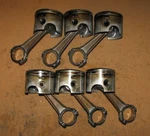 Evinrude 150 Hp Stroke Piston And Rod Set Pn 5006687 Fits 1991-2006. Fixed Price $195.00.