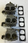 1994-95 Mercury 225 Hp Carburetors P/n 828273A1(T) 828272A32(M) 828272A33(B) Oem. Fixed Price $448.49.