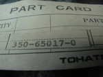 New Tohatsu Nissan Water Pump Case Lower 350-65017-0 C61. Fixed Price $10.00.