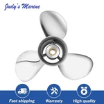 New 9.9 X 11 Stainless Outboard Boat Propeller For Tohatsu 25-30HP 10TOOTH Rh. Fixed Price $140.00.