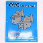 Johnson Evinrude Omc Oem Stern Drives Service Manual (vertical Drive/transom. Fixed Price $12.94.