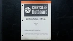 Chrysler Outboard Parts Catalog 7.5 Hp Model 72 H2E B2E 1981. Fixed Price $29.99.