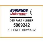 Evinrude Kit, Prop HDWR-G2 5009242 Oem New. Fixed Price $34.05.