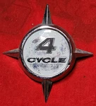 Vintage Homelite 4 Cycle Boat Motor Engine Cover Part 5W6. Fixed Price $35.99.