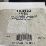 Sierra Piston Kit .010 Over Mercury 700-834800A5 90-150 Hp Sport Jet / Force. Fixed Price $55.00.