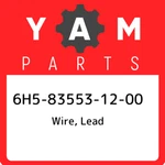 6H5-83553-12-00 Yamaha Wire, Lead 6H5835531200, New Genuine Oem Part. Fixed Price $138.01.