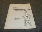 1962 Johnson JWL17 JW17C Sea Horse 3HP Outboard Parts Catalog Manual Xo. Fixed Price $61.07.