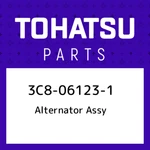 3C8-06123-1 Tohatsu Alternator Assy 3C8061231, New Genuine Oem Part. Fixed Price $147.59.