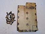 CB5 317902 Outer & Inner 317729 Exhaust Cover Evinrude Johnson Outboard. Fixed Price $17.95.