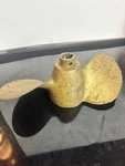 Evinrude Johnson Brass 2 Blade Propeller - Michigan Aj 460. Fixed Price $13.98.