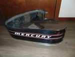 Vintage Kiekhaefer Mercury 800 Hp Outboard Red Lines Middle Wrap Around Cowl. Fixed Price $84.99.