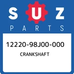 12220-98J00-000 Suzuki Crankshaft 1222098J00000, New Genuine Oem Part. Fixed Price $2340.92.