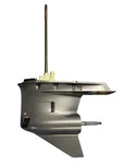 Yamaha Lower Unit, Standard Rotation, 25IN Driveshaft, Grey, 6AW01, (blemishes). Fixed Price $2572.99.