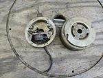 Antique 1950-52 105520 Flambeau Outboard Boat Motor 2.5HP Magneto Plate Assembly. Fixed Price $16.00.