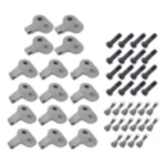 Lablt 48 Pack For Toro STX-38 Stump Grinder Teeth Kit 2-1/2" Inches Bolts. Fixed Price $301.16.