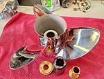 Michigan Apollo 993024 Stainless 15 1/4" X 19" Prop Mercury Omc Volvo Penta. Fixed Price $479.95.