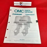 1989 Omc 28 Models Parts Catalog 432218 Final Ed Manual Evinrude Johnson. Fixed Price $14.99.