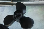 Used Michigan Wheel PM40 022002 9 7/8 X 10.5 Refurbished Propeller Mercury. Fixed Price $54.00.
