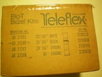 Teleflex #sb 27265 20/90 Degree Black Big "t" Bezel Kit (blem) , Free Freight. Fixed Price $59.95.