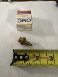 Omc 386613 Temperature Sending Unit Nos Oem Brass Sensor Marine Parts. Fixed Price $39.95.