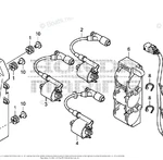 Honda Outboard Bf 40-50 Coil Ignition Assembly 30511-ZZ5-013 /set Of #1. Fixed Price $57.95.