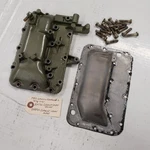 328911 304761 Evinrude Johnson Inner And Outer Exhaust Covers 1983 40HP. Fixed Price $15.00.
