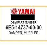 Yamaha Damper, Muffler 6E5-14737-00-00 Oem New. Fixed Price $27.55.