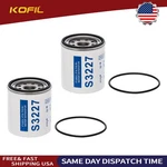 2* S3227 Racor Spin-on Fuel Filter/water Separator Replacement Cartridge. Fixed Price $29.00.