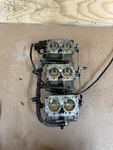 Oem Yamaha 225HP Carburetor Set PN#6R5-14301-00 6R5-14302-00-00 6R5-14303-00-00. Fixed Price $150.00.