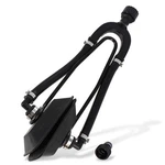 Dual Water Feed Boat Motor Flusher Rectangular Cup Muffs With Hose Black. Fixed Price $44.99.