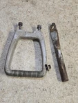 Vintage 1949 Gale Sea King 5HP Twin Outboard Boat Motor Tiller / Carry Handle. Fixed Price $7.00.