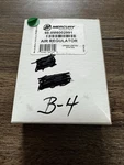 New Oem Mercury Air Regulator Service Kit 8M6002991 Nib. Fixed Price $298.89.