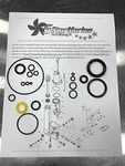 Rebuild Kit!!! Mercury Force 25-60HP Tilt Trim A25-827668A FSM006. Fixed Price $75.00.