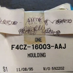 Nos 1994 1996 Ford Escort Rh Front Fender Trim Molding Black F4CZ-16003-AAJ. Fixed Price $29.99.