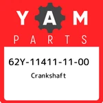 62Y-11411-11-00 Yamaha Crankshaft 62Y114111100, New Genuine Oem Part. Fixed Price $1827.88.