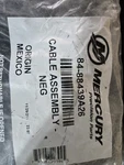Mercury Outboard Negative Battery Cable. Fixed Price $50.00.