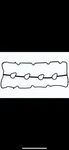 Yamaha Gasket, Head Cover 2 6AW-11194-00-00 Oem New. Fixed Price $29.00.