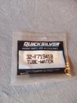 Mercury Quicksilver Oem 32-F719418 Tube-water. Fixed Price $10.99.