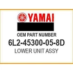 Yamaha Ss By 10-6L245300068D Lower Unit 6L2-45300-05-8D Oem New. Fixed Price $1415.55.