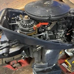 Omc Evinrude Johnson Outboard 9.9 15HP Rewind Recoil Starter Assembly. Fixed Price $140.00.