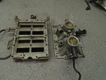Oem Intake Throttle Body Reeds & Plate Assy 5005828 Johnson Evinrude 115-130 Hp. Fixed Price $90.00.