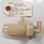 393339 397715 Evinrude Johnson Fuel Filter 1983 40HP Workhorse And Others. Fixed Price $15.00.