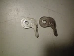 Evinrude/johnson/omc Quantity Two Of #501791 #26 Ignition Keys, Free Freight. Fixed Price $12.95.